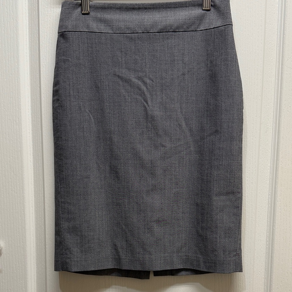 Banana Republic Gray Pencil Skirt